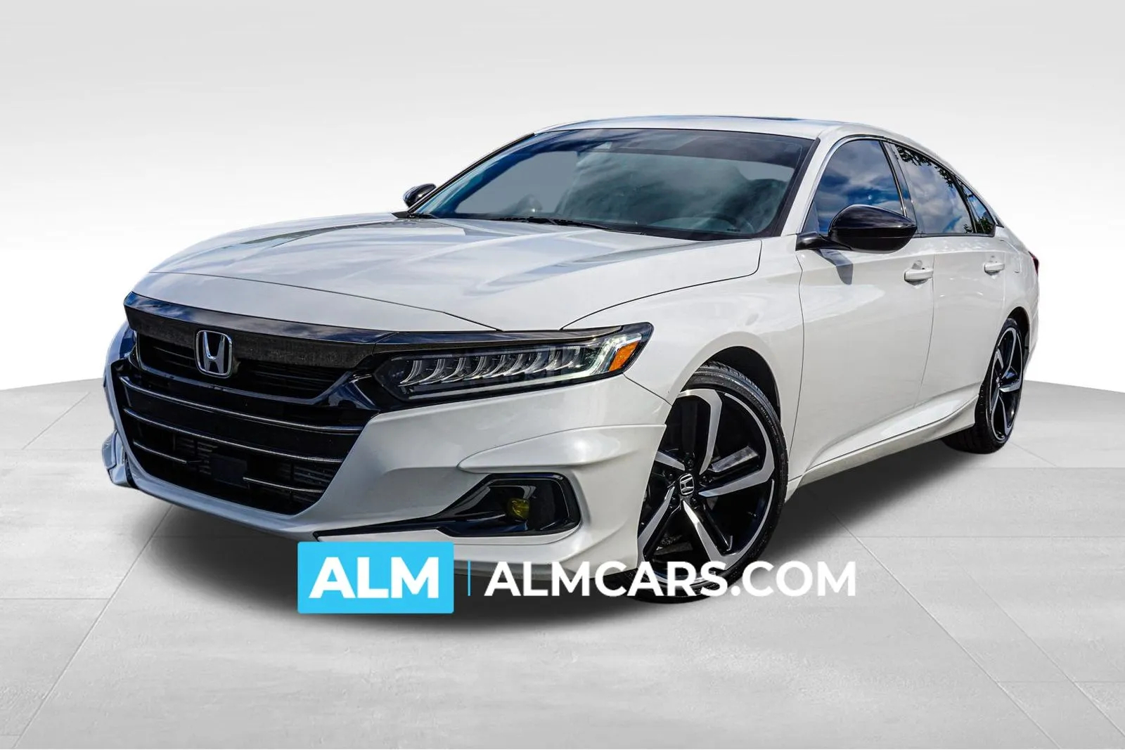 White 2021 Honda Accord Sport 2.0T for sale in Union City, GA
