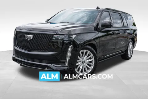 Black 2022 Cadillac Escalade ESV Sport Platinum for sale in Union City, GA
