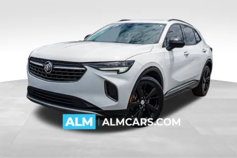 White 2021 Buick Envision Essence for sale in Union City, GA