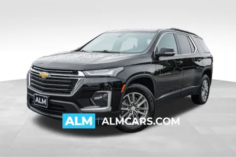Black 2023 Chevrolet Traverse LT Leather for sale in Union City, GA