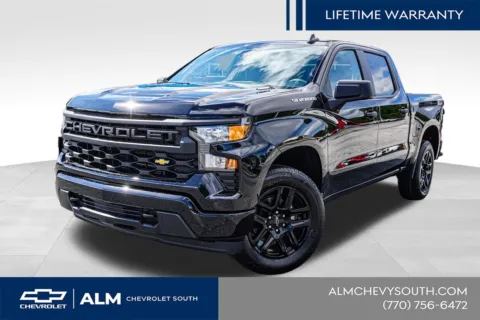 Black 2026 Chevrolet Silverado 1500 Custom for sale in Union City, GA