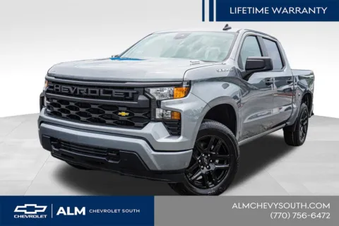 Gray 2026 Chevrolet Silverado 1500 Custom for sale in Union City, GA