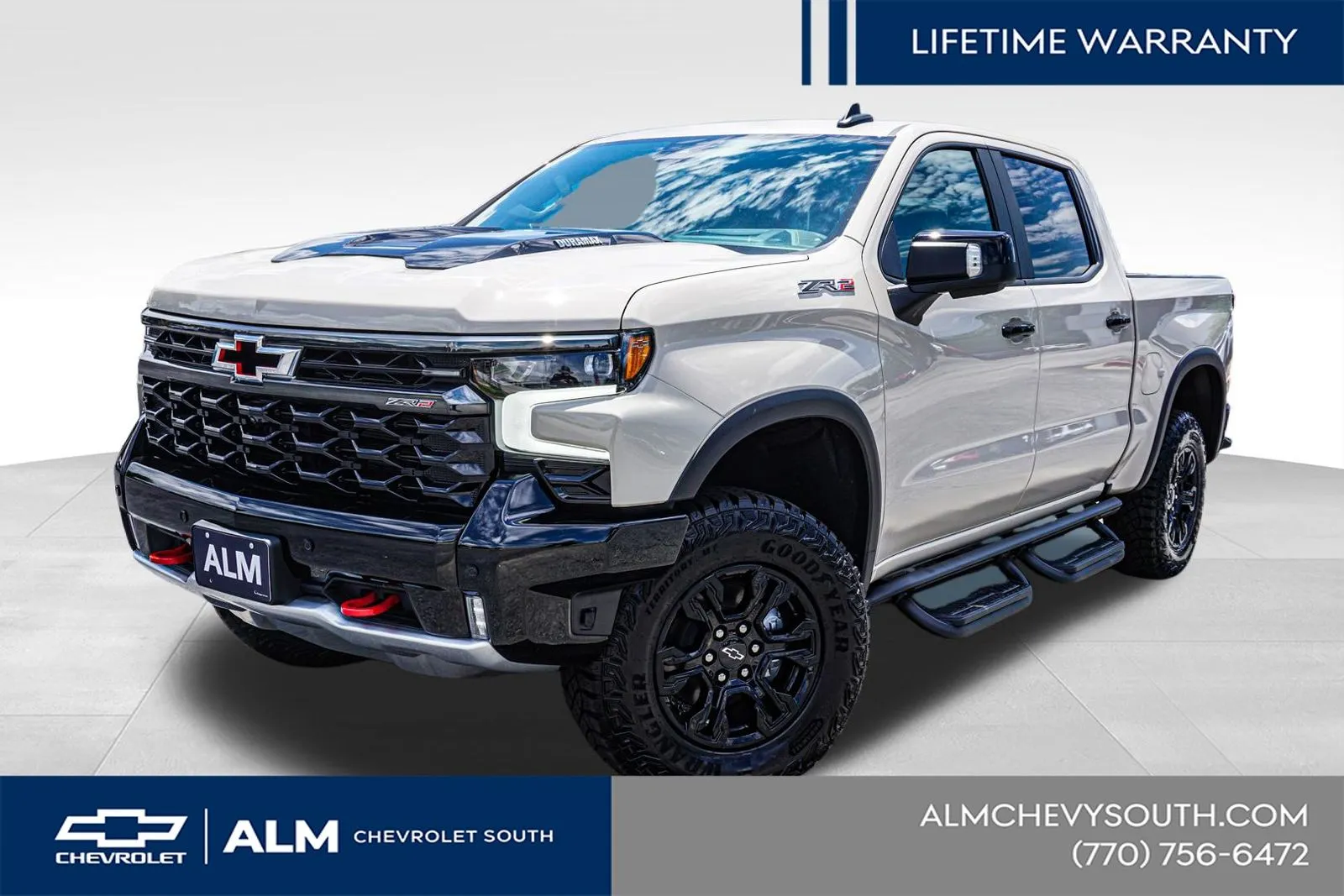 White 2026 Chevrolet Silverado 1500 ZR2 for sale in Union City, GA