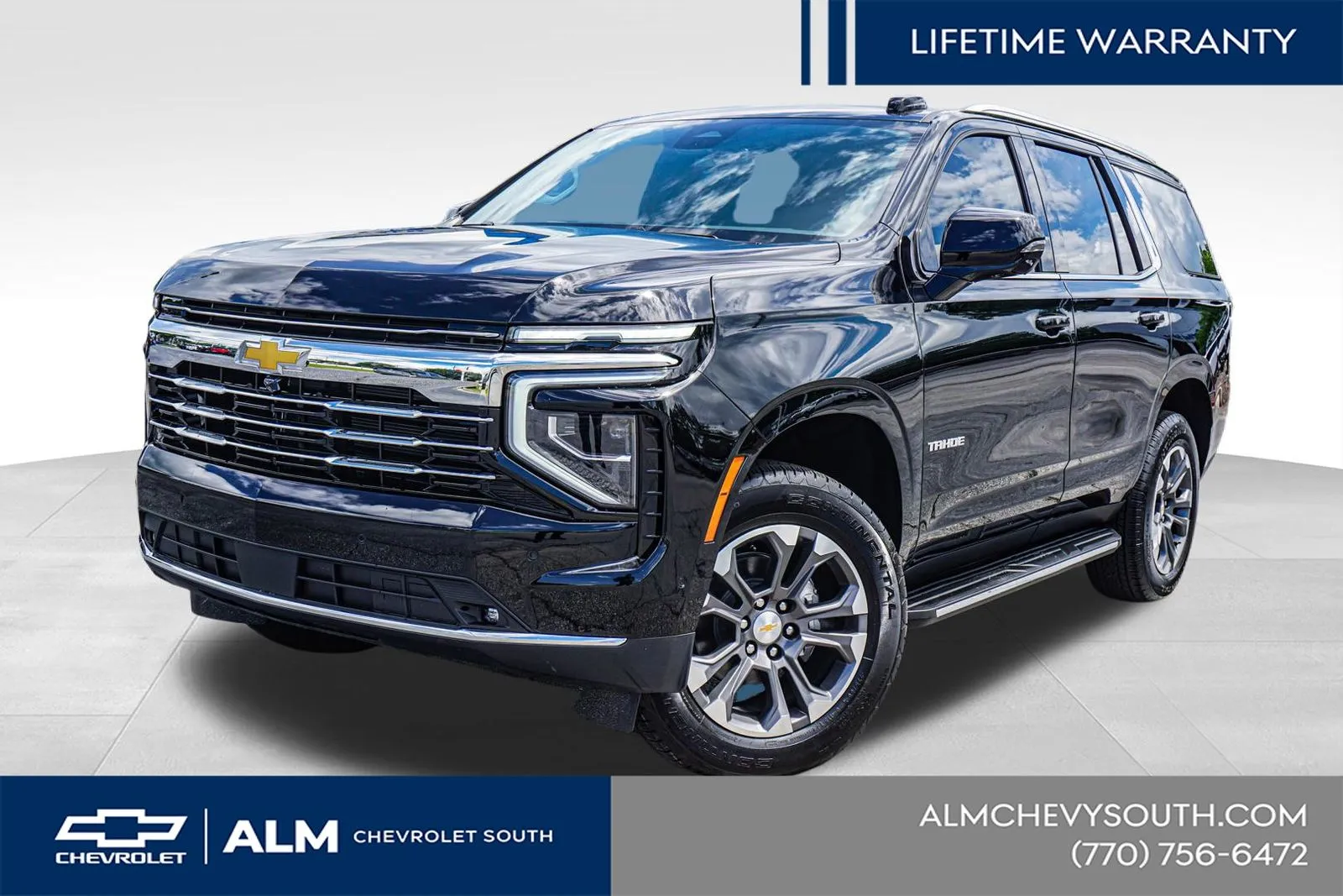 Black 2026 Chevrolet Tahoe LT for sale in Union City, GA