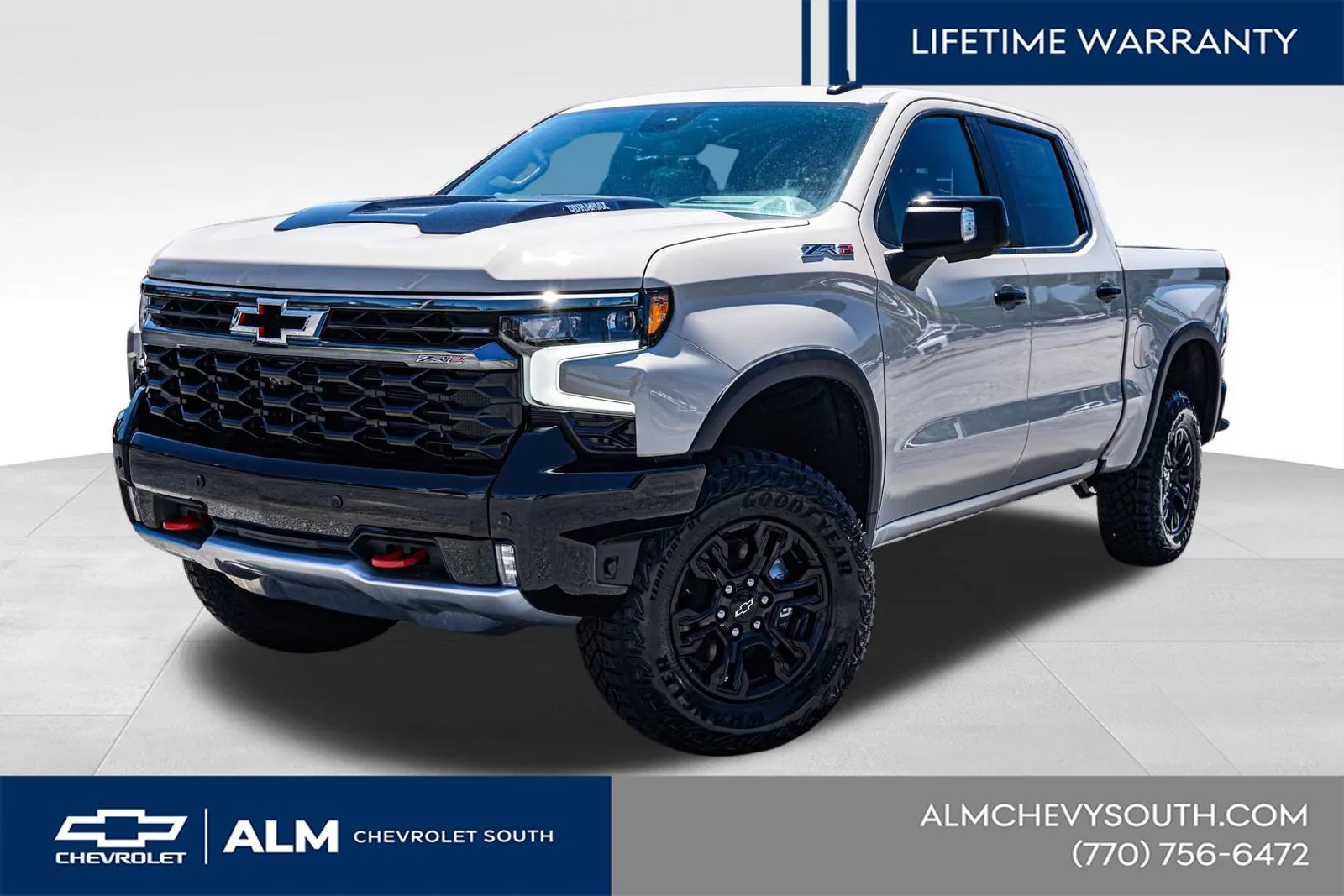 White 2026 Chevrolet Silverado 1500 ZR2 for sale in Union City, GA