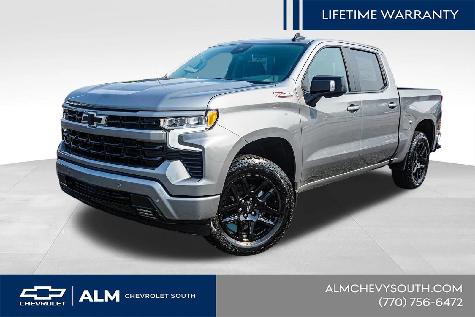 Gray 2026 Chevrolet Silverado 1500 RST for sale in Union City, GA