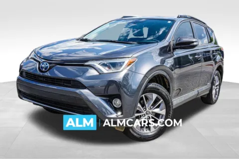 Gray 2018 Toyota RAV4 Hybrid XLE for sale in Union City, GA