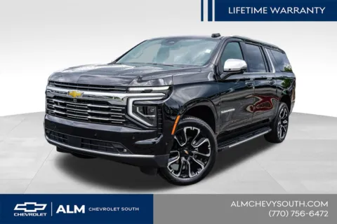 Black 2025 Chevrolet Suburban Premier for sale in Union City, GA
