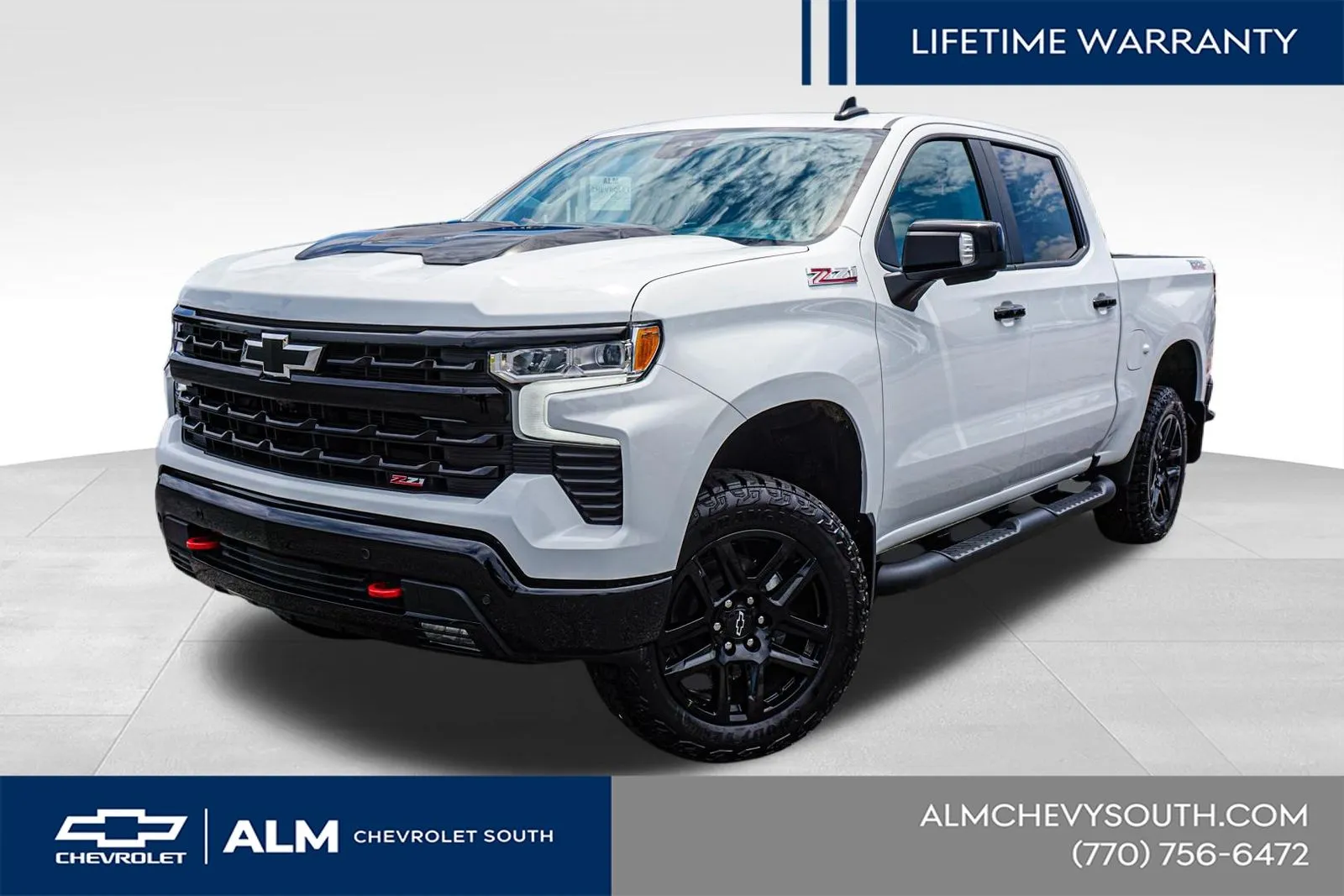 White 2026 Chevrolet Silverado 1500 LT Trail Boss for sale in Union City, GA