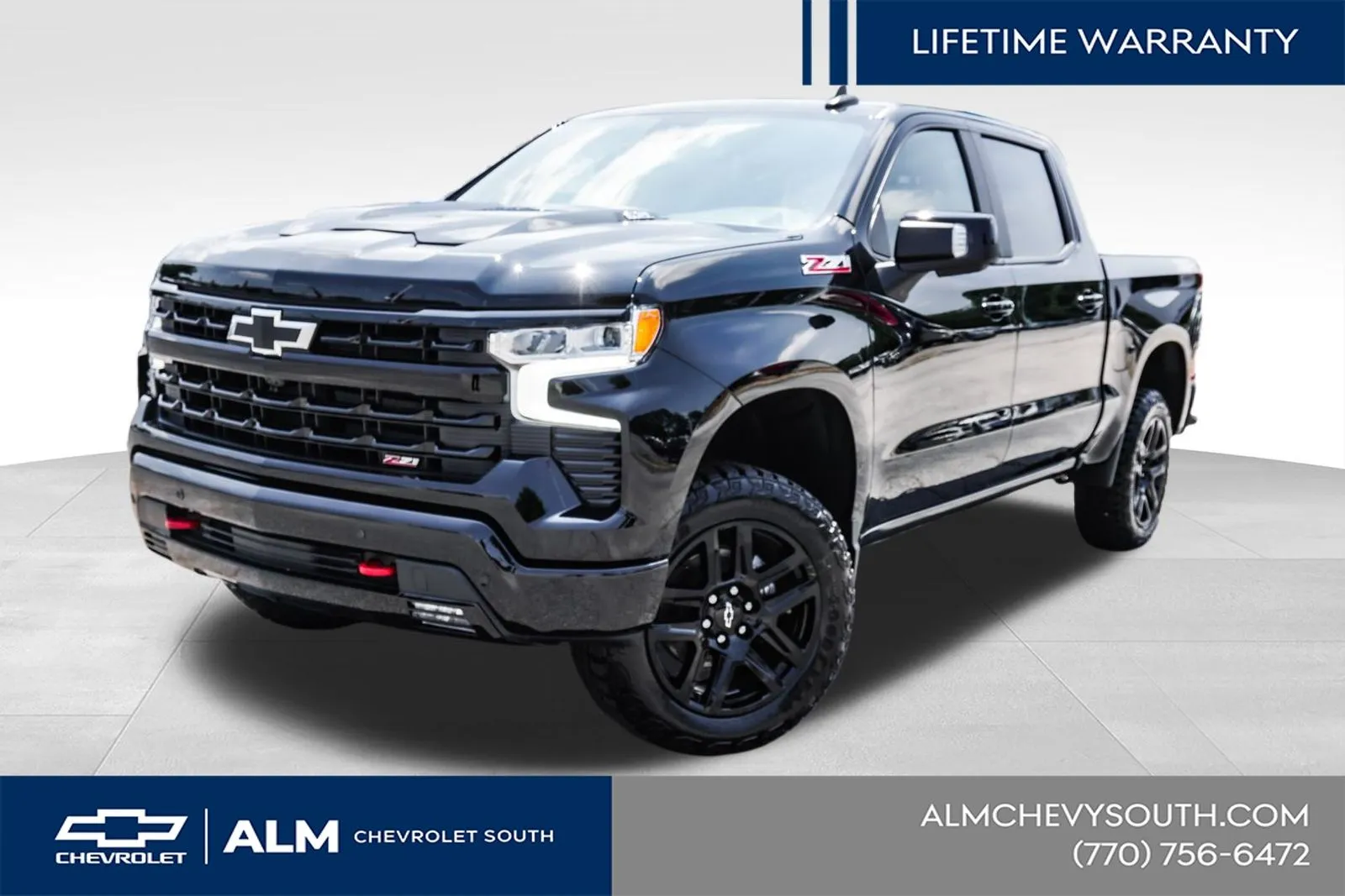 Black 2026 Chevrolet Silverado 1500 LT Trail Boss for sale in Union City, GA