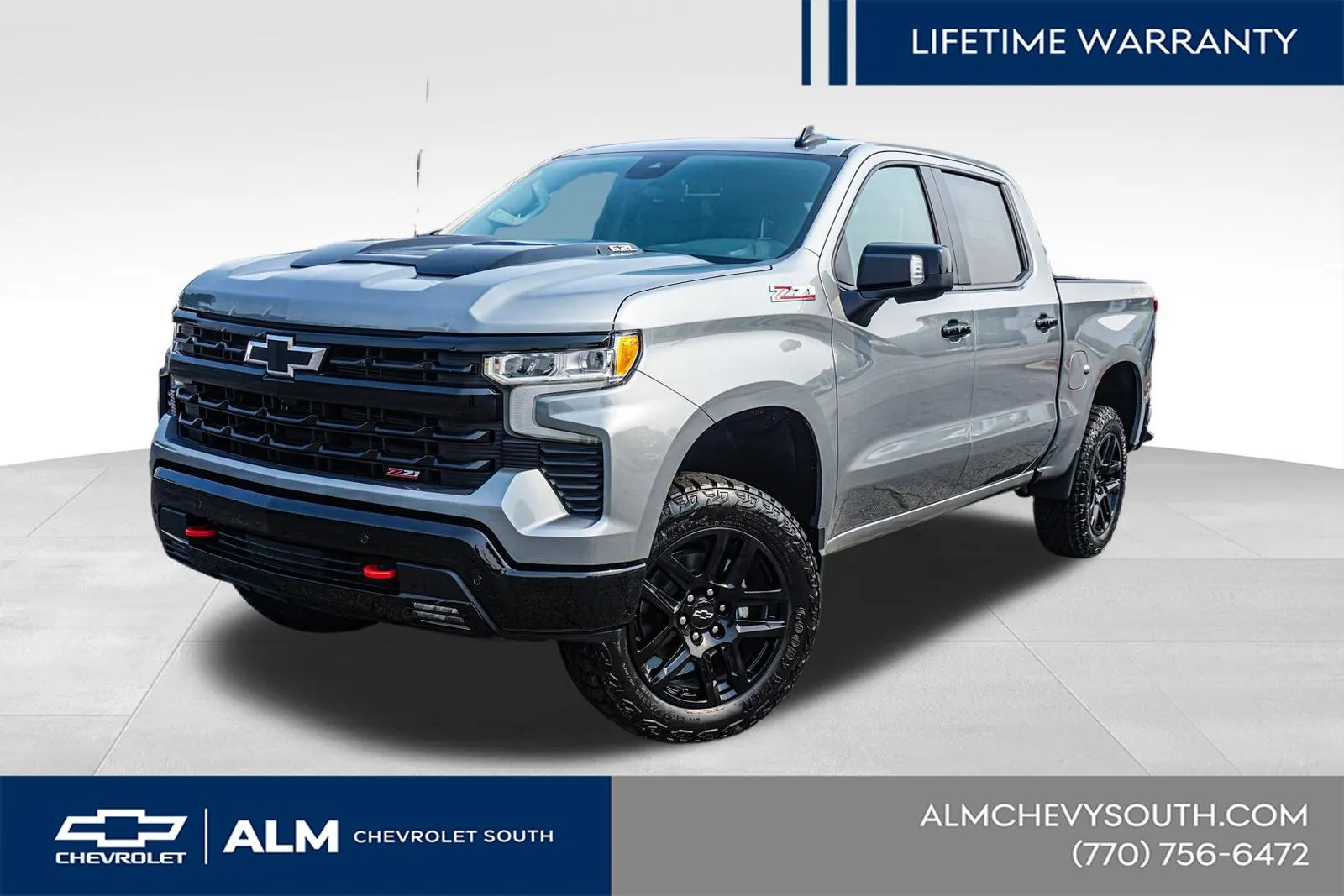 Gray 2026 Chevrolet Silverado 1500 LT Trail Boss for sale in Union City, GA
