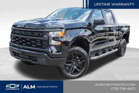 Black 2026 Chevrolet Silverado 1500 Custom Trail Boss for sale in Union City, GA