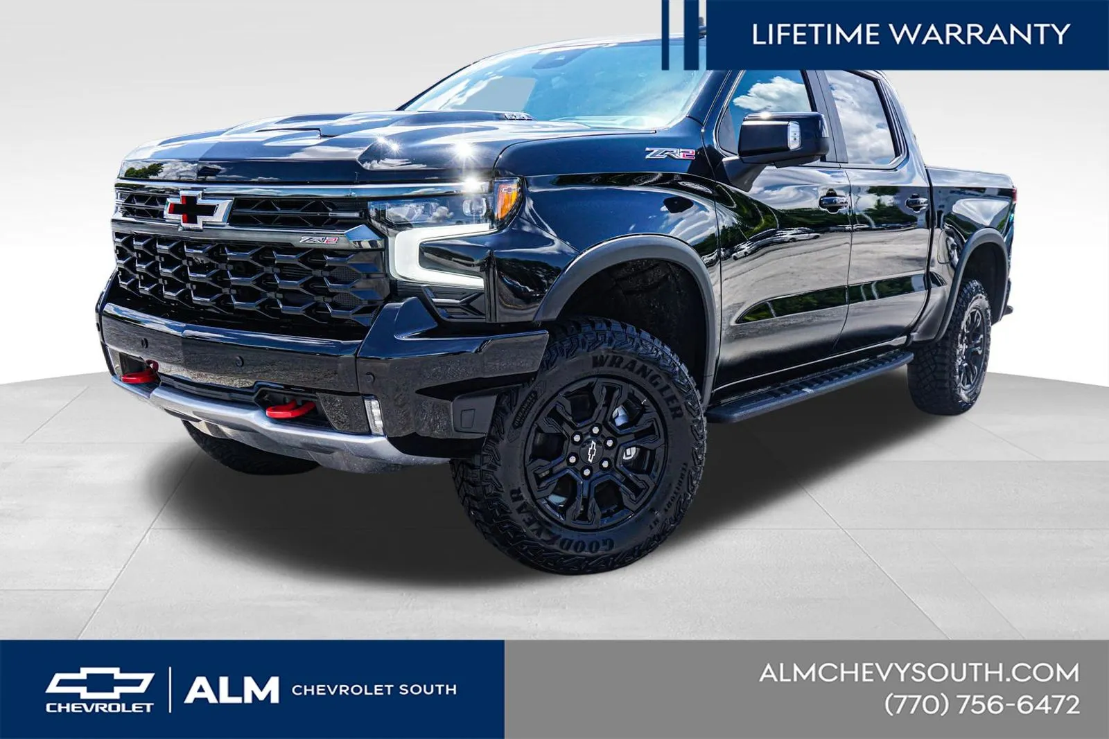 Black 2026 Chevrolet Silverado 1500 ZR2 for sale in Union City, GA