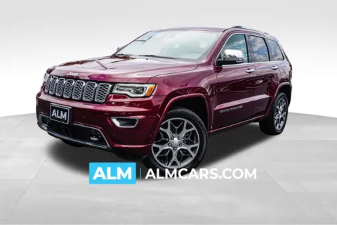Red 2021 Jeep Grand Cherokee Overland for sale in Union City, GA
