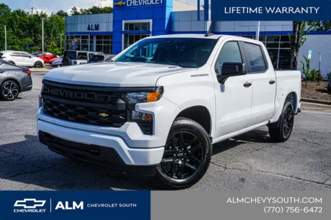 White 2026 Chevrolet Silverado 1500 Custom for sale in Union City, GA