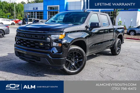 Black 2026 Chevrolet Silverado 1500 Custom for sale in Union City, GA