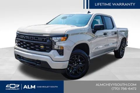 White 2026 Chevrolet Silverado 1500 Custom for sale in Union City, GA