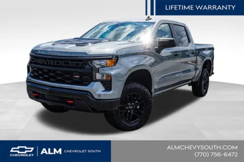 Gray 2026 Chevrolet Silverado 1500 Custom Trail Boss for sale in Union City, GA
