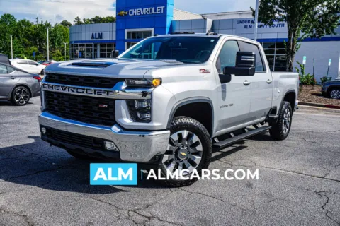 Silver 2021 Chevrolet Silverado 2500HD LT for sale in Union City, GA