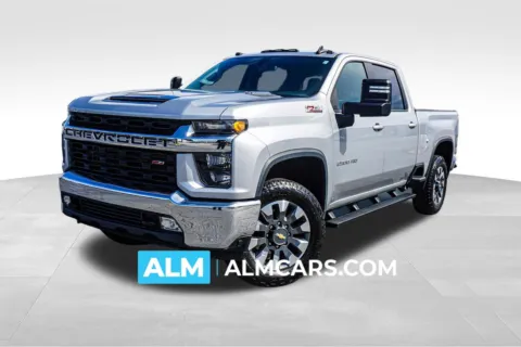 Silver 2021 Chevrolet Silverado 2500HD LT for sale in Union City, GA