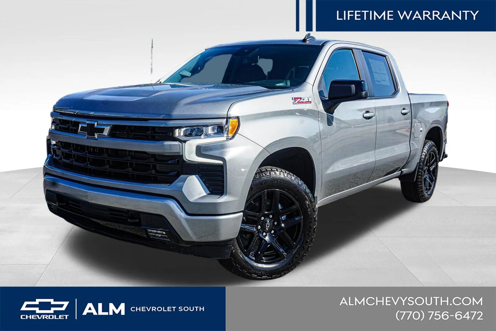 Gray 2026 Chevrolet Silverado 1500 RST for sale in Union City, GA