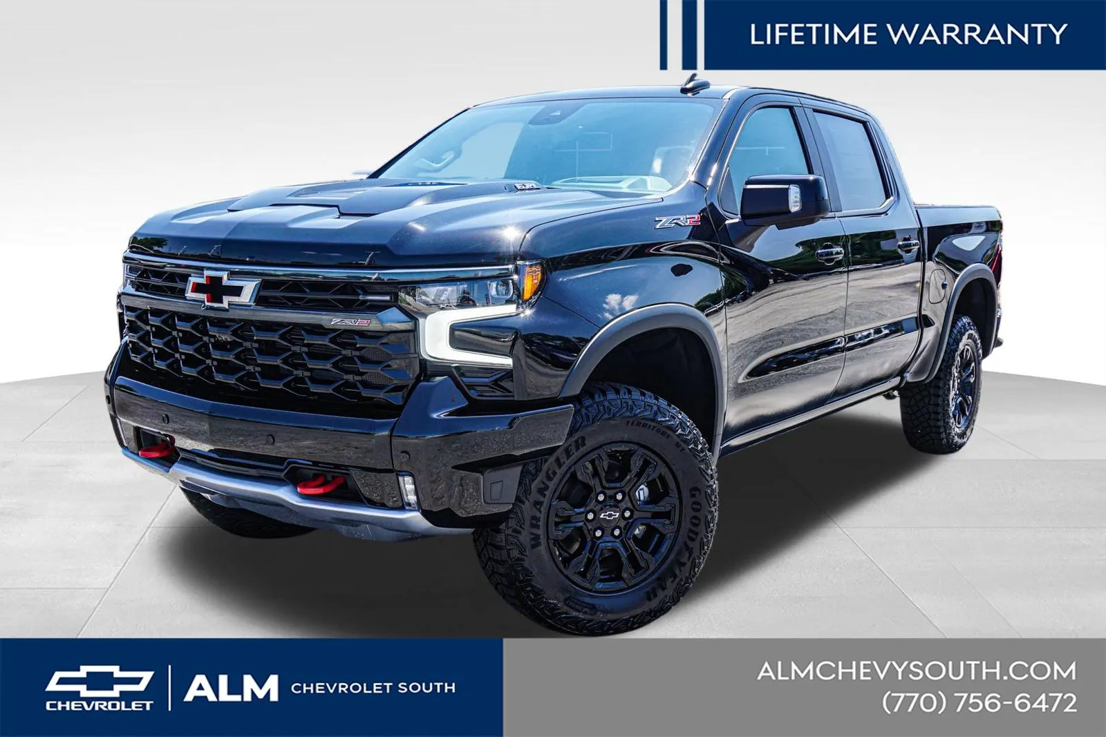 Black 2026 Chevrolet Silverado 1500 ZR2 for sale in Union City, GA