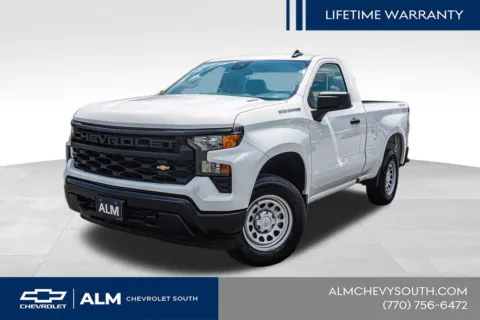 White 2026 Chevrolet Silverado 1500 WT for sale in Union City, GA