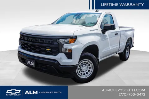 White 2026 Chevrolet Silverado 1500 WT for sale in Union City, GA