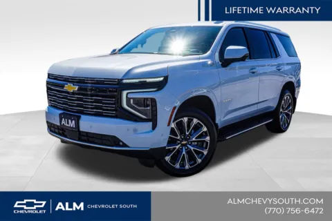 White 2026 Chevrolet Tahoe High Country for sale in Union City, GA
