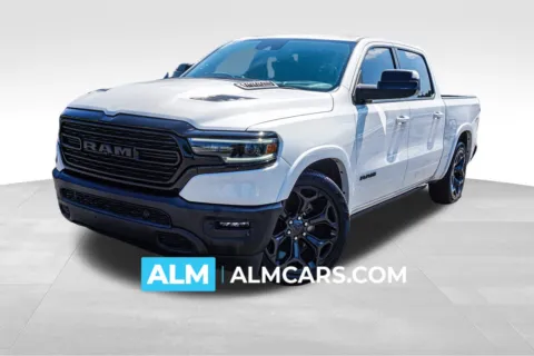 White 2022 Ram 1500 Limited for sale in Union City, GA