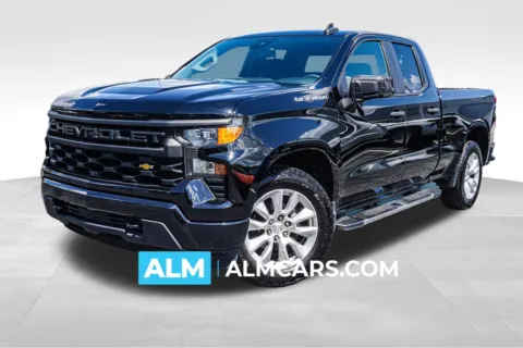 Black 2024 Chevrolet Silverado 1500 Custom for sale in Union City, GA