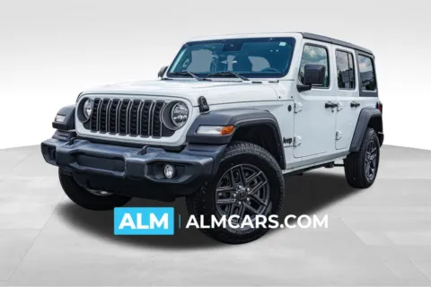 White 2025 Jeep Wrangler Sport S for sale in Union City, GA