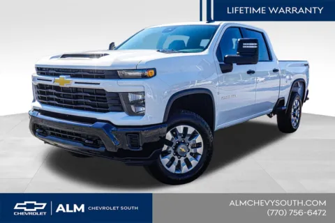 White 2026 Chevrolet Silverado 2500 HD Custom for sale in Union City, GA