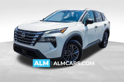 White 2024 Nissan Rogue S for sale in Union City, GA