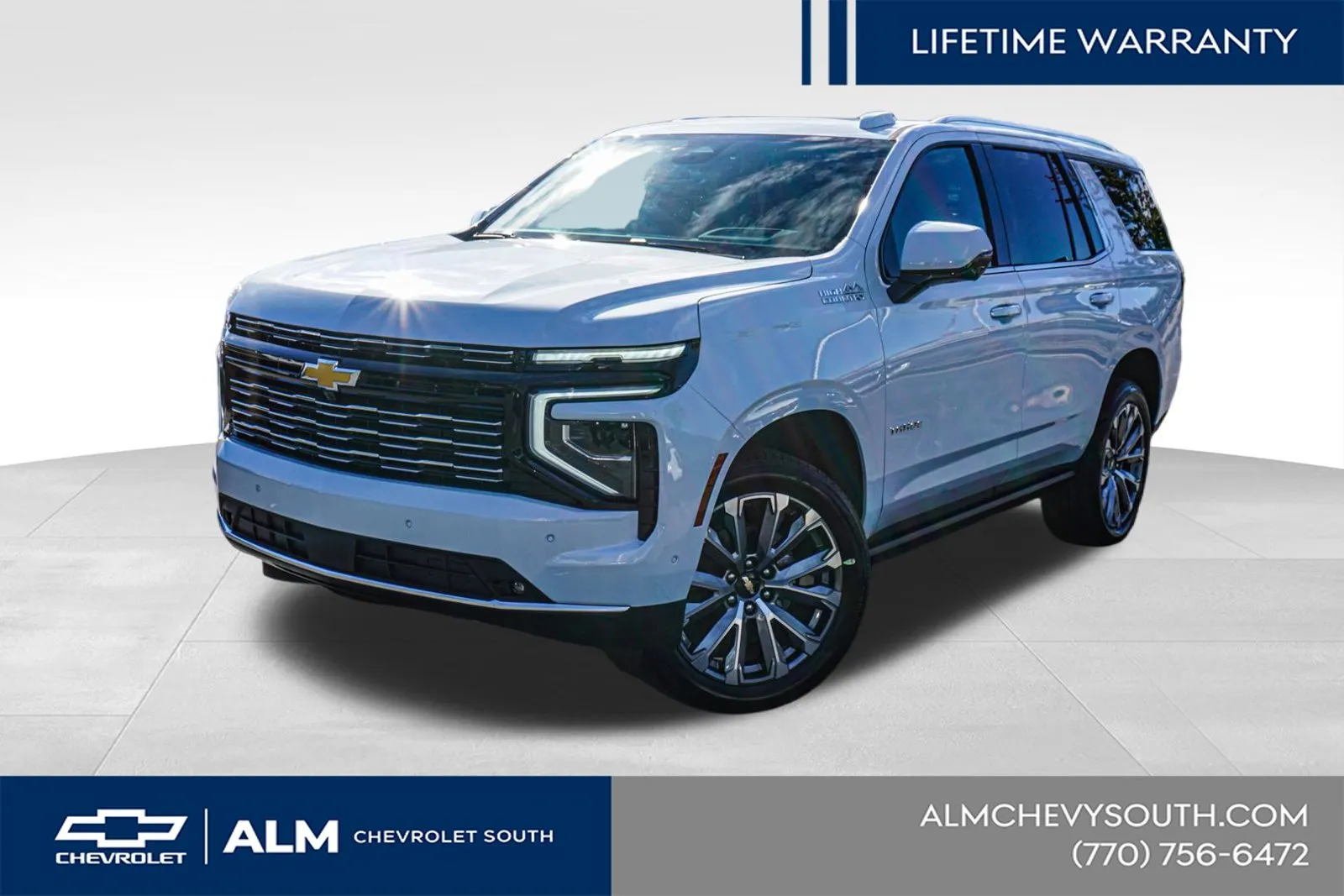 White 2026 Chevrolet Tahoe High Country for sale in Union City, GA