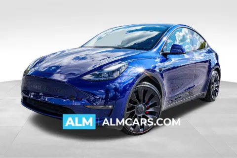 Blue 2023 Tesla Model Y Performance for sale in Union City, GA