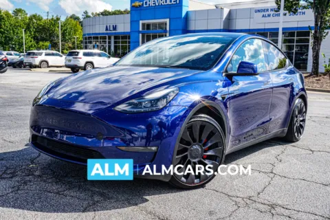 Blue 2023 Tesla Model Y Performance for sale in Union City, GA