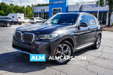Gray 2022 BMW X3 sDrive30i for sale in Union City, GA