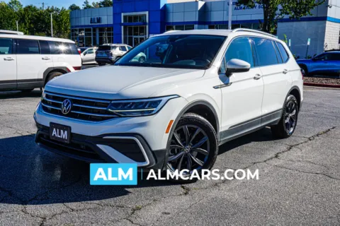 White 2024 Volkswagen Tiguan 2.0T Wolfsburg Edition for sale in Union City, GA