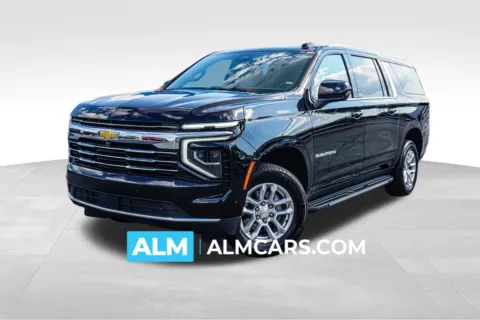 Black 2025 Chevrolet Suburban LT for sale in Union City, GA