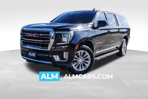 Black 2021 GMC Yukon XL SLT for sale in Union City, GA