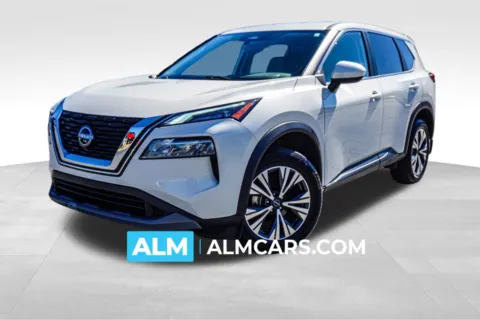 White 2023 Nissan Rogue SV for sale in Union City, GA