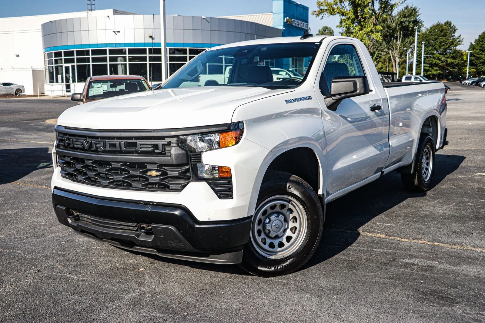 White 2025 Chevrolet Silverado 1500 WT for sale in Union City, GA