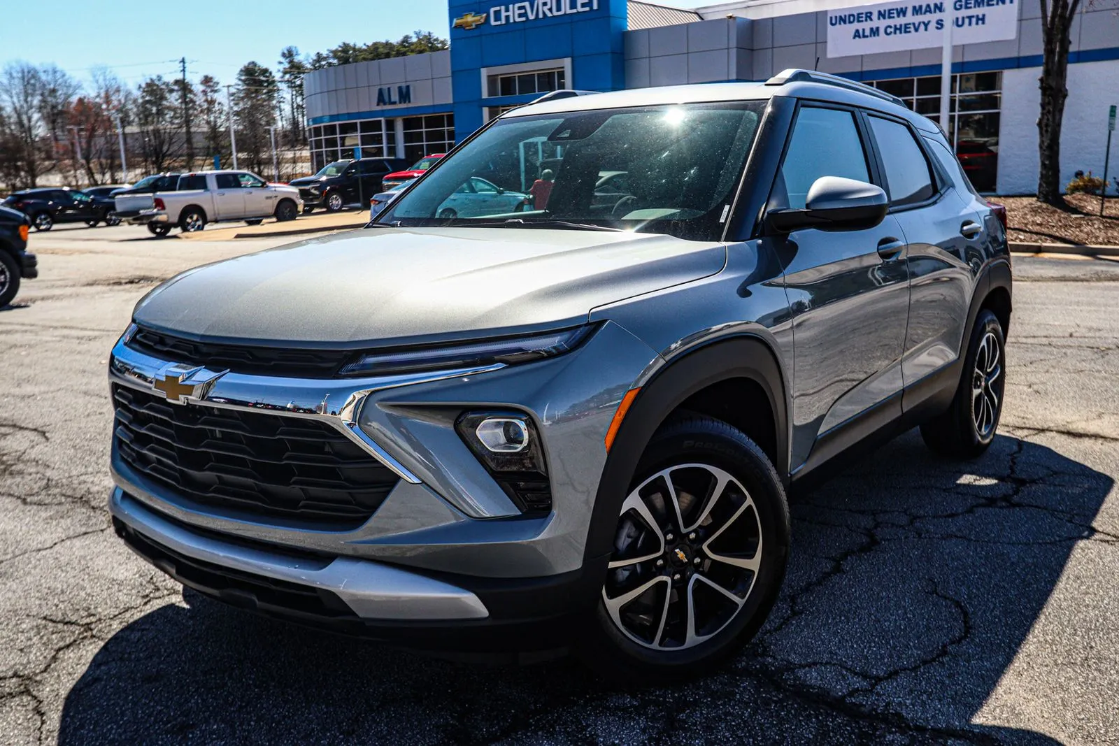 Gray 2025 Chevrolet TrailBlazer LT for sale in Union City, GA