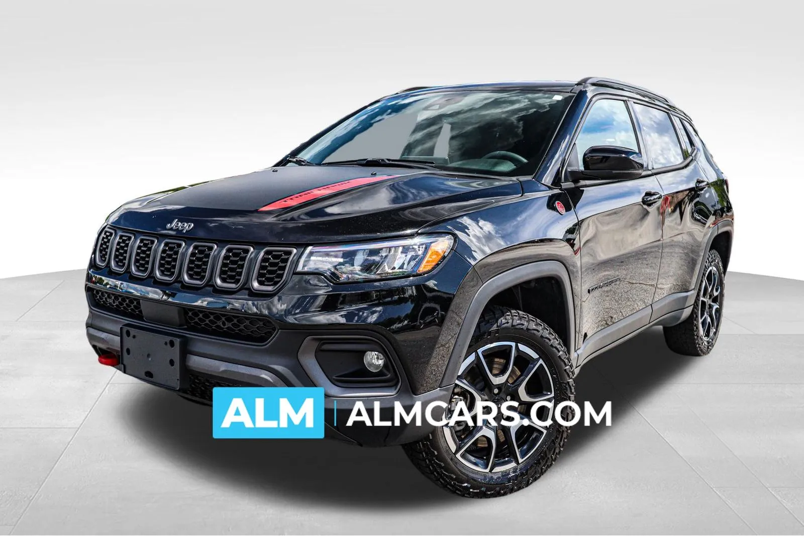 Black 2024 Jeep Compass Trailhawk for sale in Union City, GA