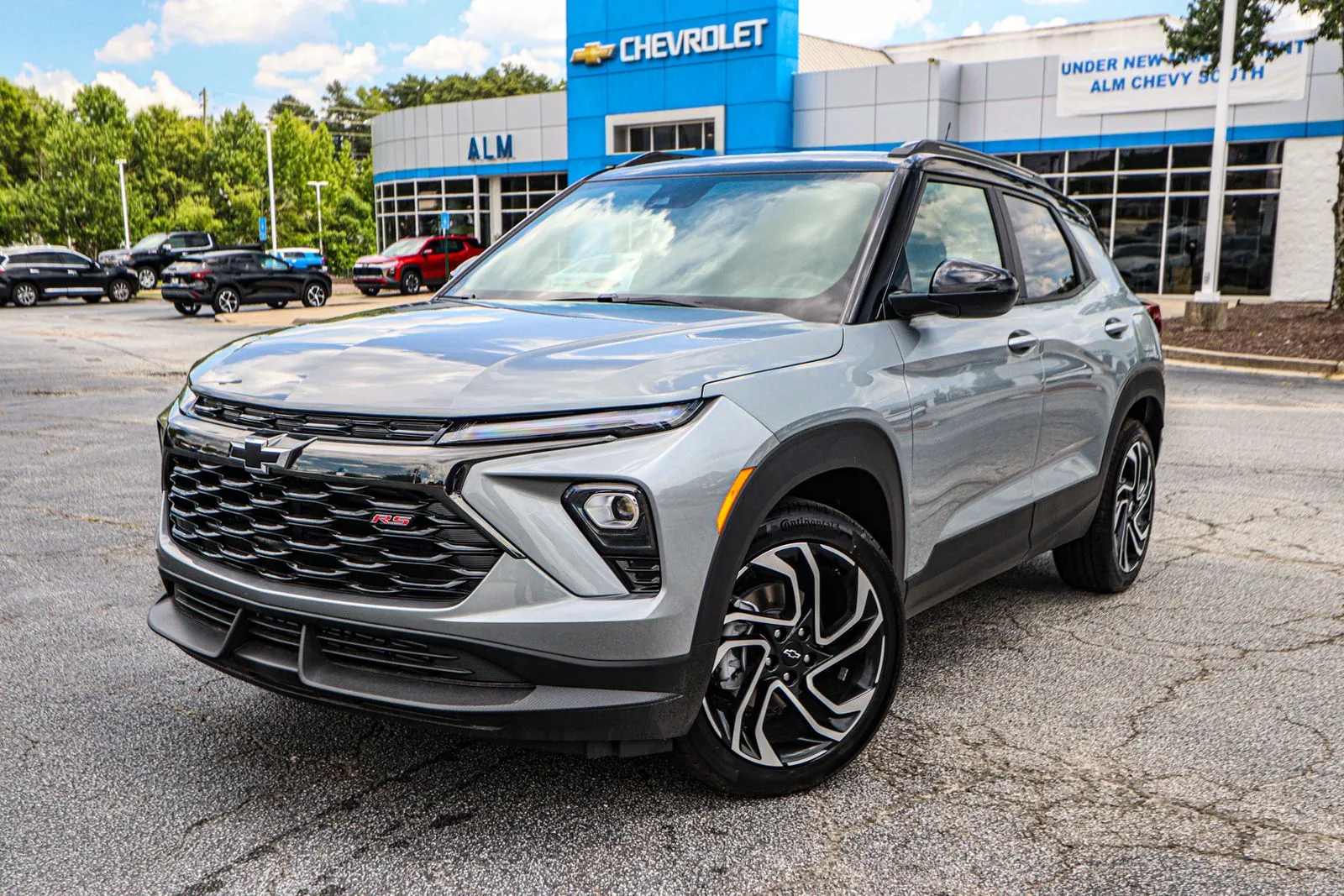 Gray 2025 Chevrolet TrailBlazer RS for sale in Union City, GA