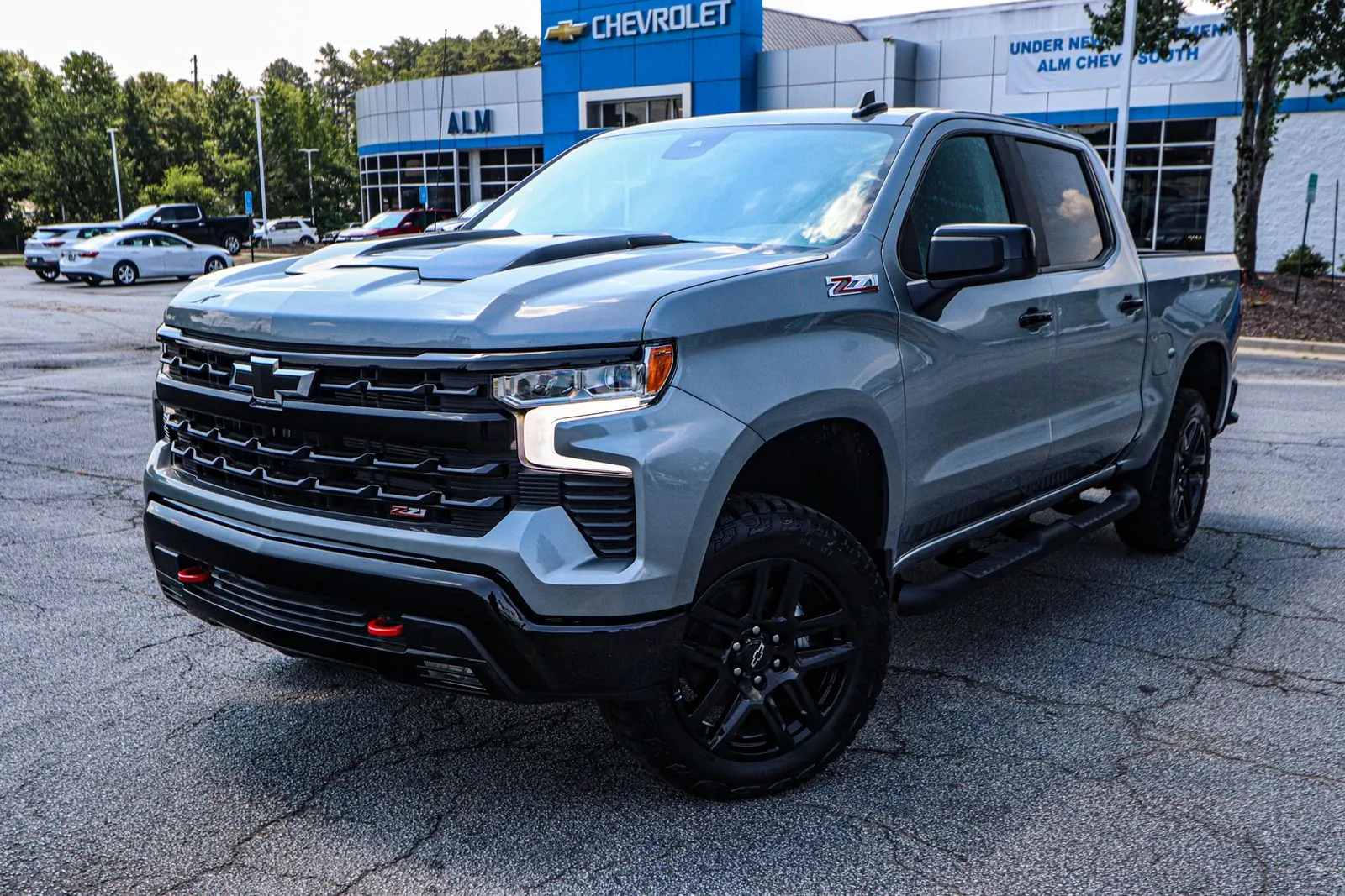 Gray 2025 Chevrolet Silverado 1500 LT Trail Boss for sale in Union City, GA
