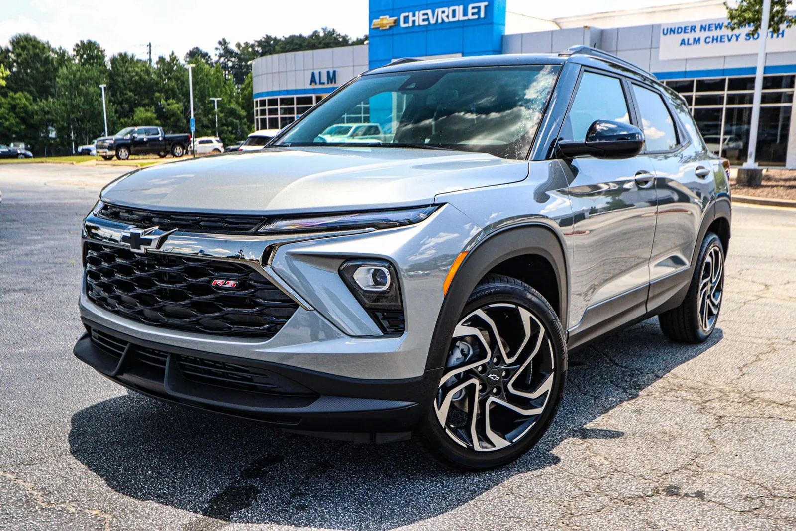 Gray 2026 Chevrolet TrailBlazer RS for sale in Union City, GA