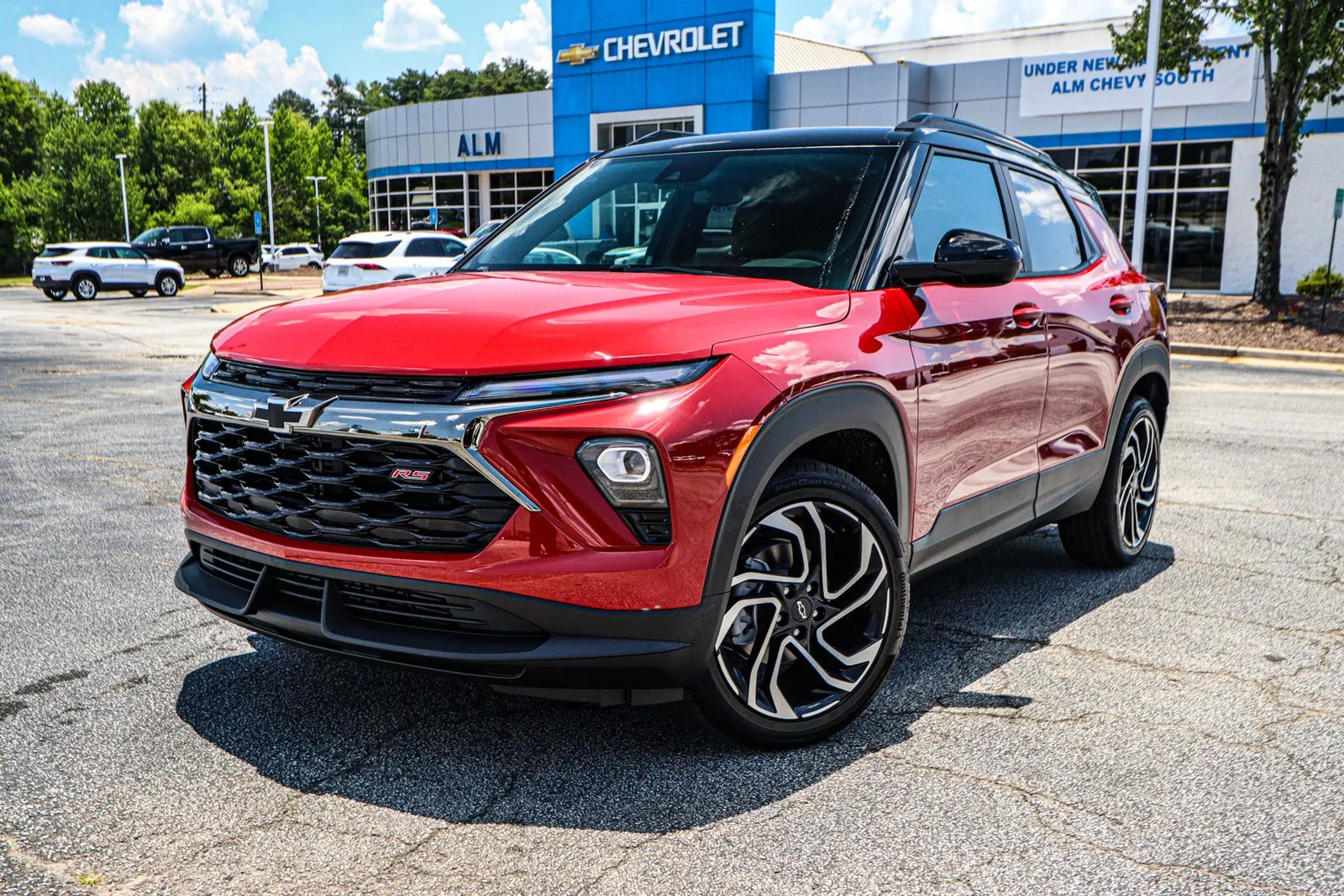 Red 2026 Chevrolet TrailBlazer RS for sale in Union City, GA