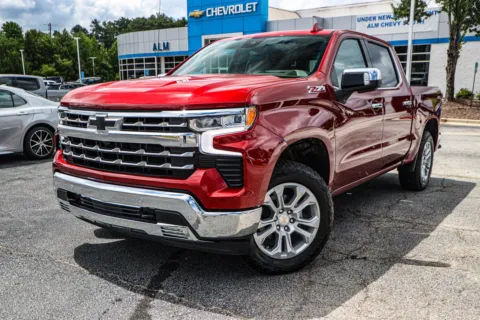 Red 2025 Chevrolet Silverado 1500 LTZ for sale in Union City, GA